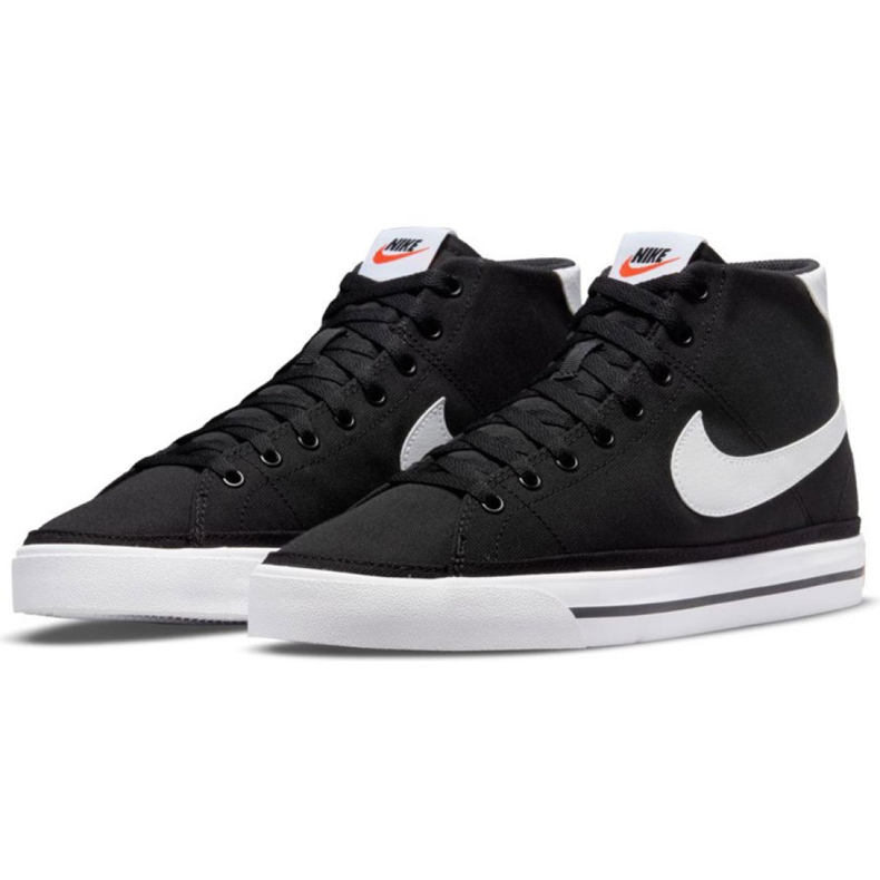 Nike Court Legacy Mid Canvas M DD0162 001 negru 1