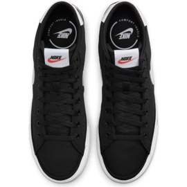 Nike Court Legacy Mid Canvas M DD0162 001 negru 2