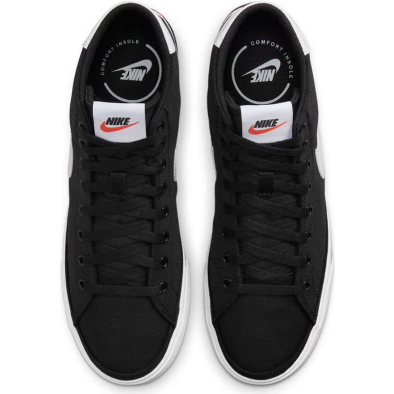 Nike Court Legacy Mid Canvas M DD0162 001 negru 2