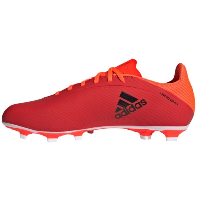 Ghete de fotbal Adidas X Speedflow.4 FxG M FY3293 roșu roșu 1