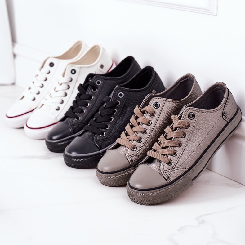 Pantofi de damă Big Star II274003 Grafit multicolor 1