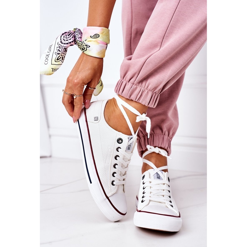 Pantofi de damă Big Star II274001 alb 2