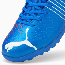 Ghete de fotbal Puma Future Z 4.2 Tt Jr 106509 01 portocaliu, albastru albastru 3
