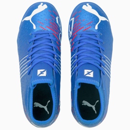 Ghete de fotbal Puma Future Z 4.2 Tt Jr 106509 01 portocaliu, albastru albastru 4