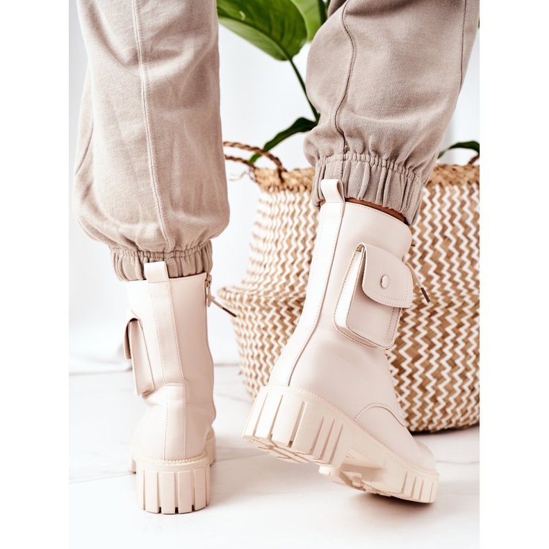 PS1 Muncitori izolați cu buzunar bej Minunat 1