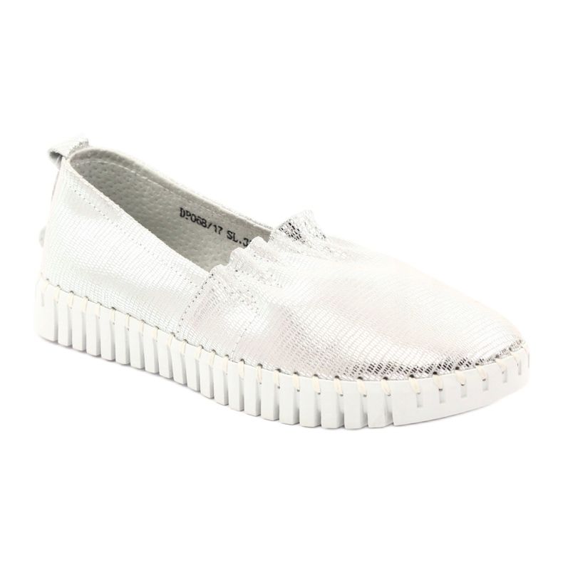 Pantofi dama Filippo DP068 argintiu gri 1