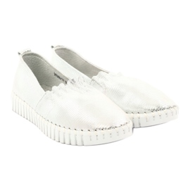 Pantofi dama Filippo DP068 argintiu gri 4