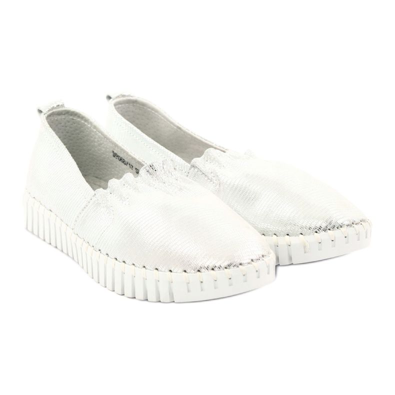 Pantofi dama Filippo DP068 argintiu gri 4