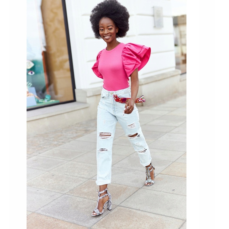 PS1 Sandale negre pe o bară cu un model de șarpe nebunie negru gri 3