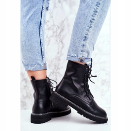 Cizme de damă Big Star Black GG274596 negru 4