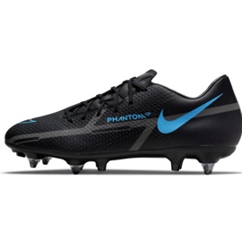 Pantofi de fotbal Nike Phantom GT2 Academy SG-PRO Ac M DC0799 004 multicolor negru 1 Pantofi de fotbal Nike Phantom GT2 Academy SG-PRO Ac M DC0799 004 multicolor negru 1