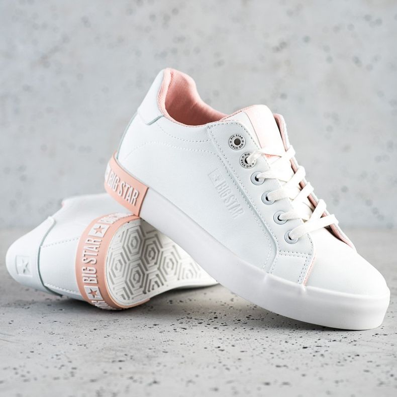 Adidași pentru femei Big Star II274033 alb 1