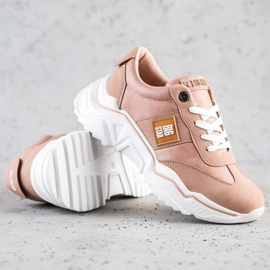 Adidași pentru femei Big Star GG274210 roz 1