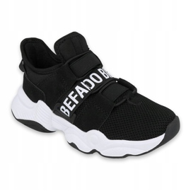 Pantofi pentru tineret Befado 516Q066 negru 1
