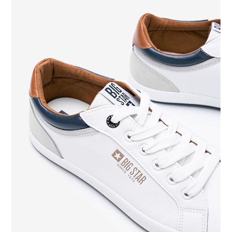 Adidași albi Big Star pentru bărbați de Joseph 2