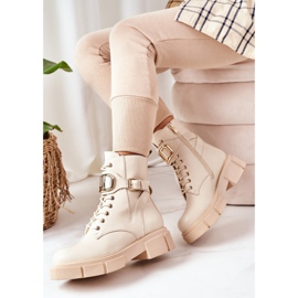 PS1 Muncitori calzi cu o cataramă aurie bej Maybelle 2 PS1 Muncitori calzi cu o cataramă aurie bej Maybelle 2