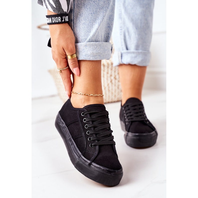 PW1 Adidași pentru femei pe skateboard-ul negru 2