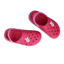 Încălțăminte pentru copii Befado - roz închis 159Y105 alb 3