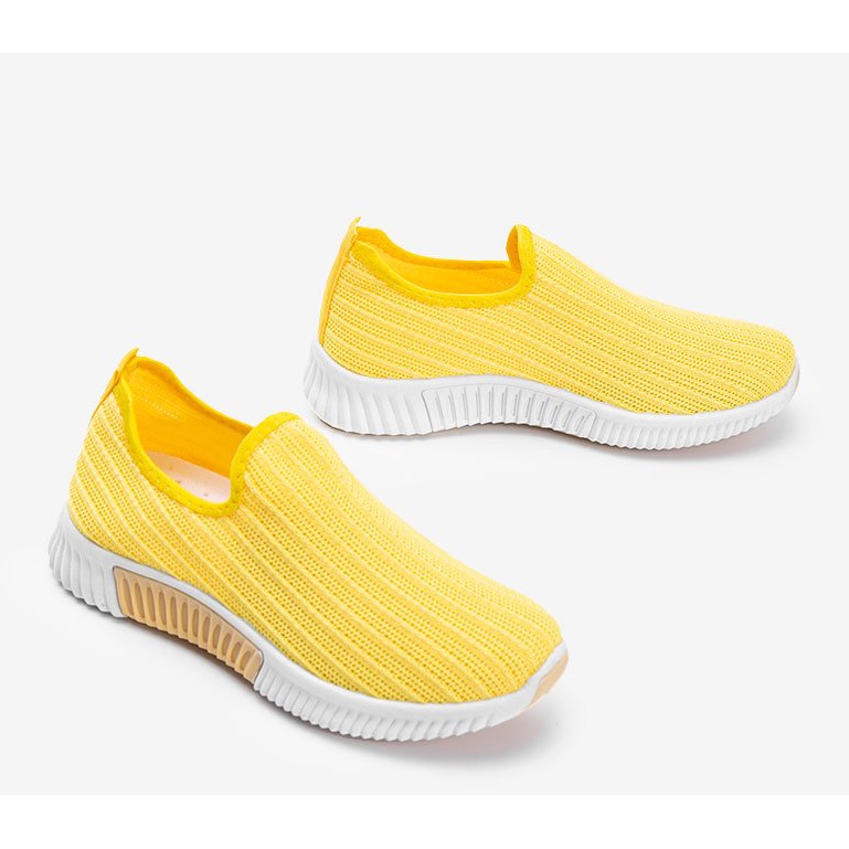 Încălțăminte sport slip-on galbenă Roxy 2
