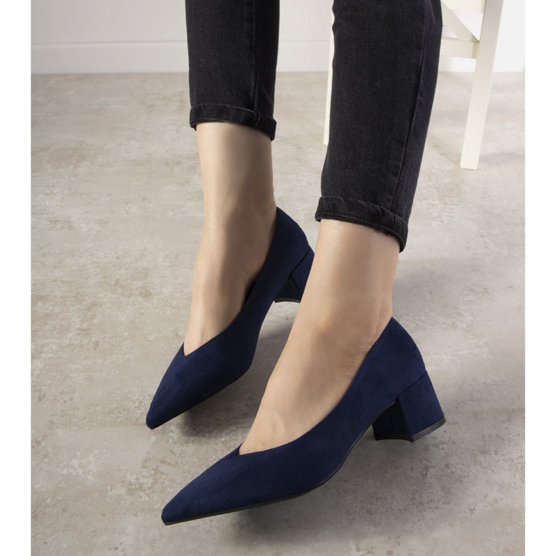 Pompă albastru marin pe stâlpul Floren 2