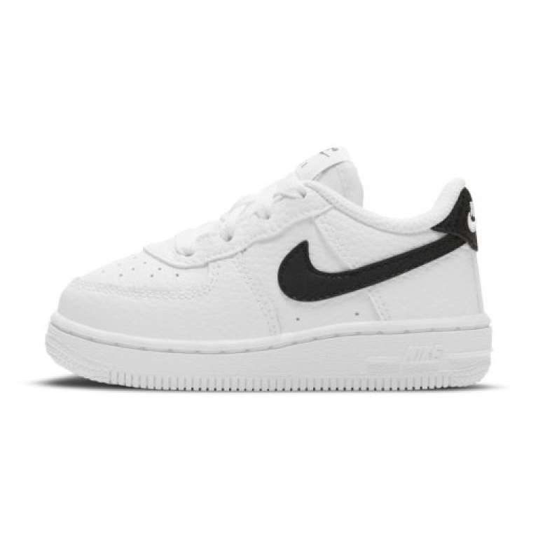 Nike Force 1 Inf Jr CZ1691-100 alb negru 1