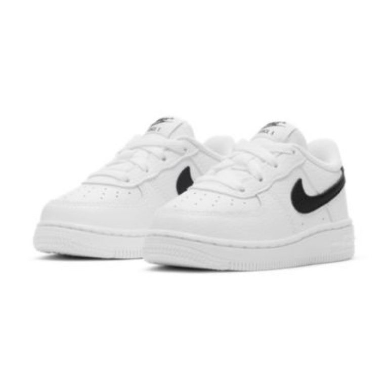 Nike Force 1 Inf Jr CZ1691-100 alb negru 2