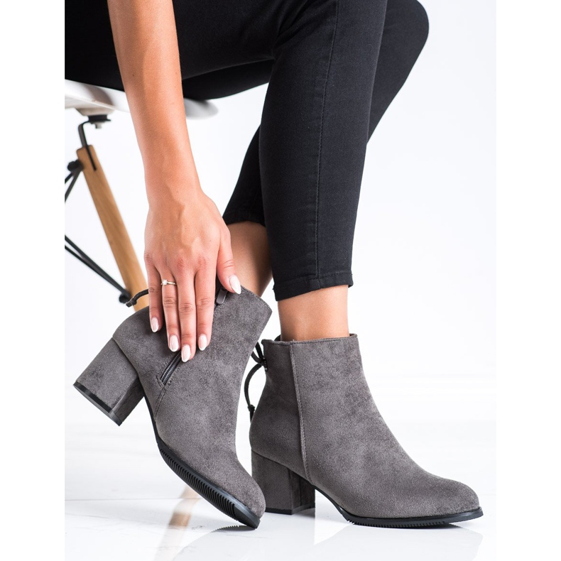 J. Star Cizme Cu Legătură gri 2 J. Star Cizme Cu Legătură gri 2