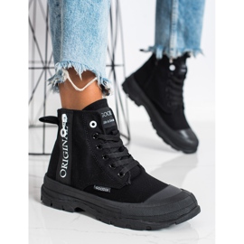 Goodin Adidași înalți originali negru 3