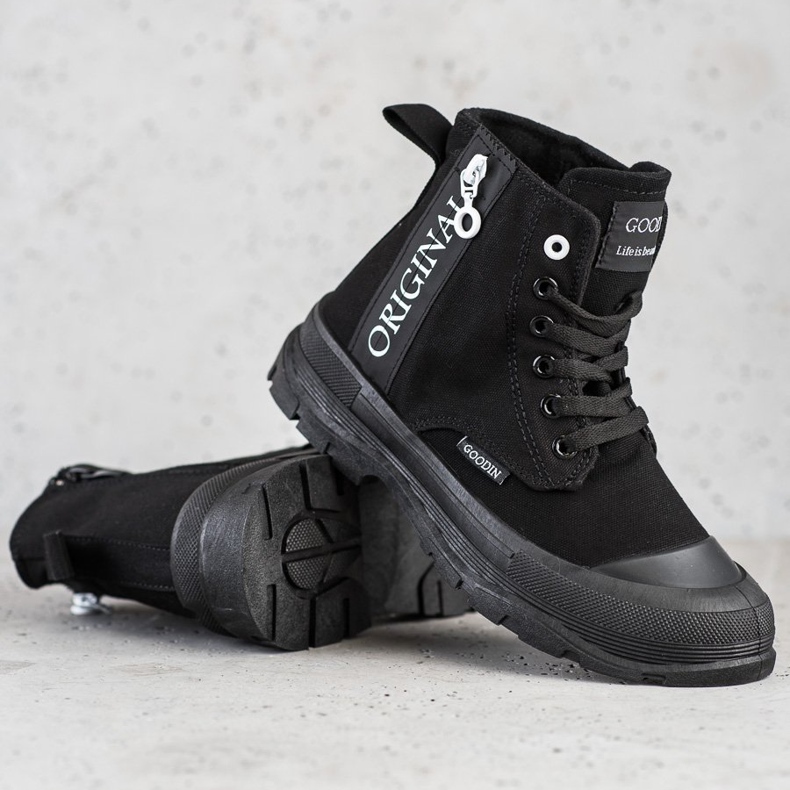 Goodin Adidași înalți originali negru 1