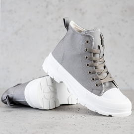 Goodin Adidași gri înalți 1