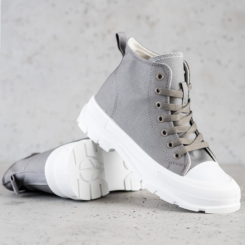 Goodin Adidași gri înalți 1