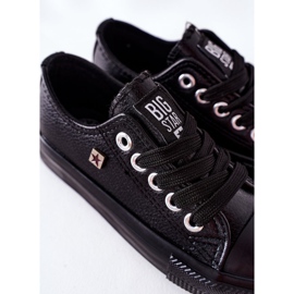 Adidași din piele pentru copii Big Star FF374304 Negru 1