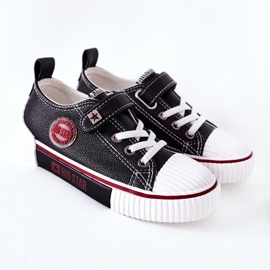 Adidași din piele pentru copii Big Star II374042 Negru 2