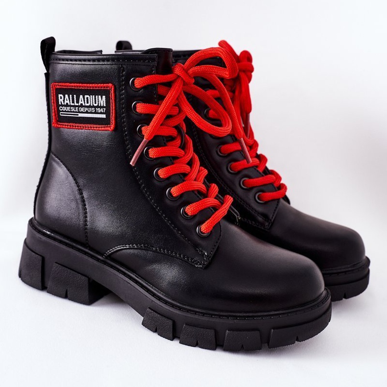 S.Barski Cizme negre calde pentru copii Fincastle negru negru 2