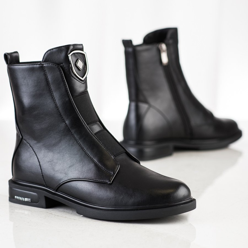 Filippo Cizme la modă cu izolație negru 1