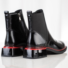 Filippo Ghete negre pe fermoar negru 1