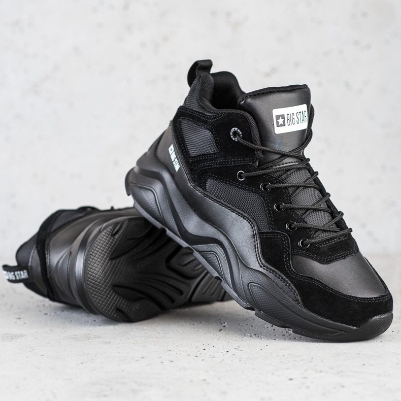 Adidași pentru femei Big Star GG274644 negru 1