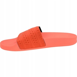 Papuci Adidas Adilette Slides BY9905 roșu portocale 1