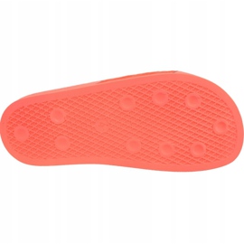 Papuci Adidas Adilette Slides BY9905 roșu portocale 3