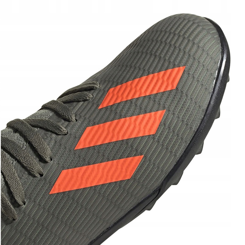 Ghete de fotbal Adidas X 19.3 Tf Jr EF8375 kaki 2