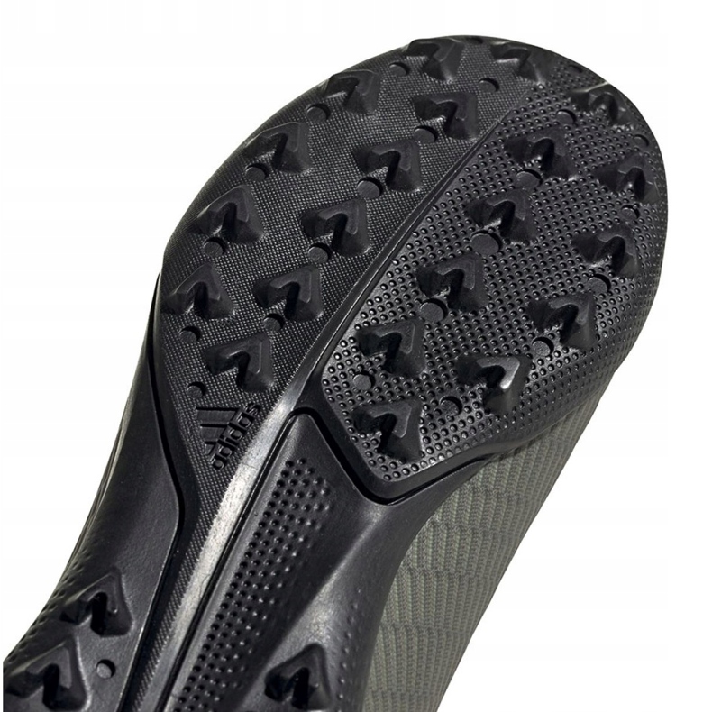 Ghete de fotbal Adidas X 19.3 Tf Jr EF8375 kaki 4