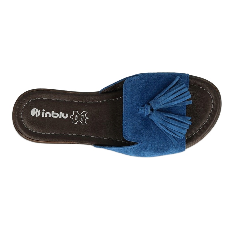 Papuci Inblu pantofi de damă 158D150 albastru 2