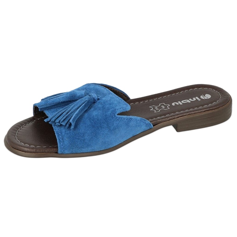 Papuci Inblu pantofi de damă 158D150 albastru 3