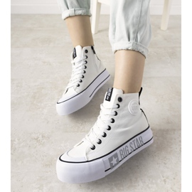 Adidași albi Big Star de la Balvin 1