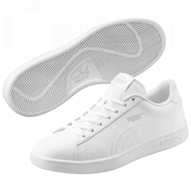 Puma Smash v2 LM 365215 07 alb 1