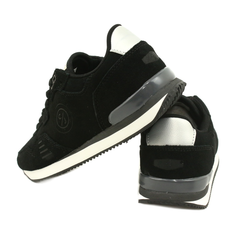 Cross Jeans Pantofi sport pentru femei încrucișează blugi negri II2R4028C negru 4