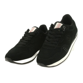 Cross Jeans Pantofi sport pentru femei încrucișează blugi negri II2R4028C negru 2