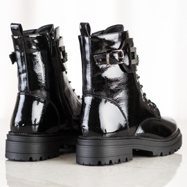 S. BARSKI Muncitori lăcuți cu lanț S.BARSKI negru 1