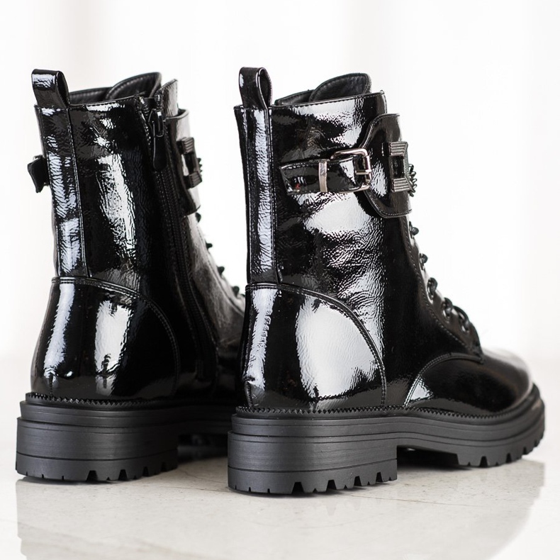 S. BARSKI Muncitori lăcuți cu lanț S.BARSKI negru 1