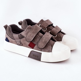 Adidași pentru copii cu velcro Big Star II374018 Gri 2